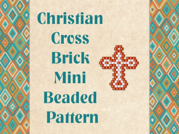 Christian Сross Beading Patterns for Blog Graphics