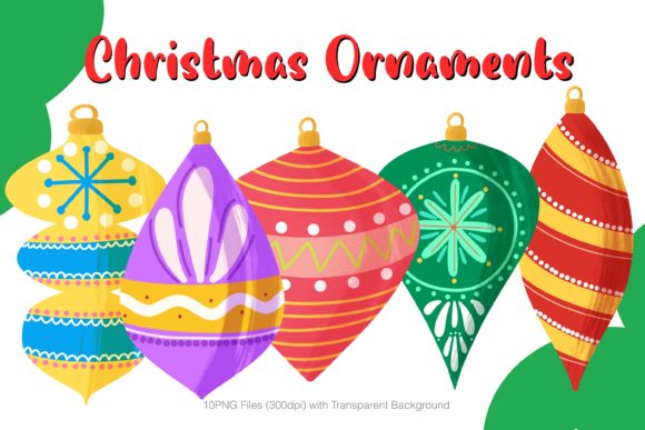 Christmas Ornaments Clipart: A Designer's Stitch Review