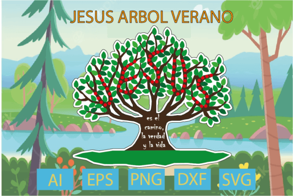 Jesús Árbol Verano: Fresh T-Shirt Designs for Summer
