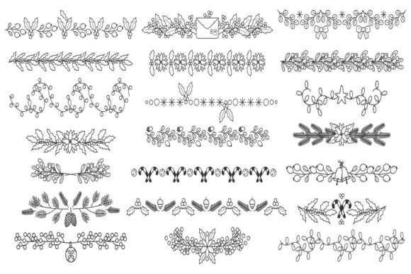Review: Christmas Doodle Dividers for Holiday Stitching