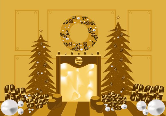 Reviewing Background for Christmas Illustrations