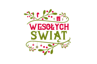 Wesołych Świąt: A Christmas Graphic Asset for Blogs